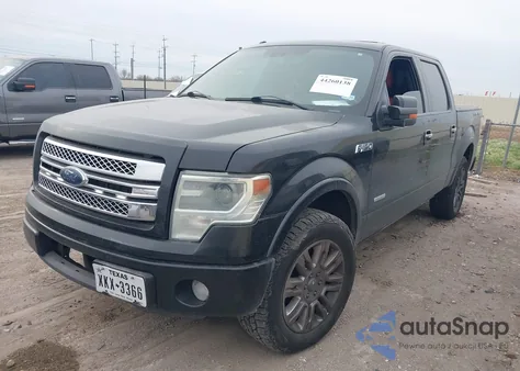 2013 Ford F-150 Limited z USA, uszkodzony, nr VIN 1FTFW1ETXDFD33343